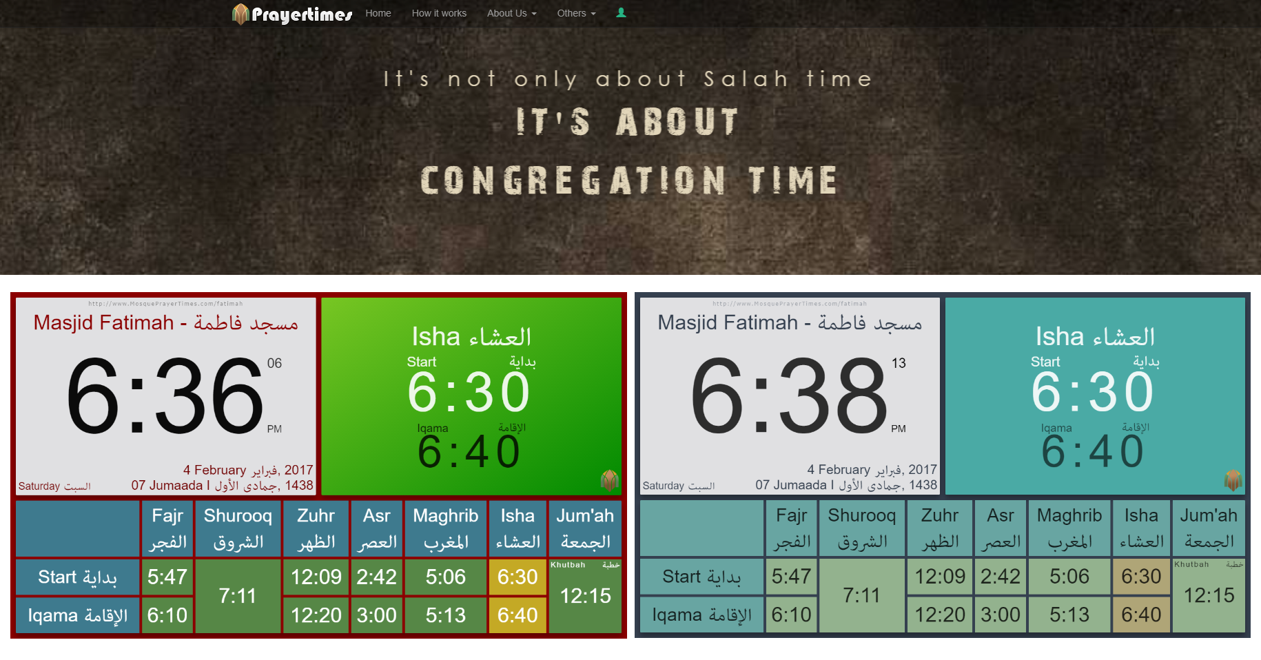 mosqueprayertimes.com logo